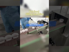 Μηχανή πλήρωσης δίσκων τροφίμων για κατοικίδια