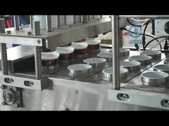 Συσκευές σφράγισης για την πλήρωση με κόκκους μετρήσεων ποτηριών από πλαστικό