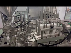 περιστροφικό Yogurt Cup Filling Σφραγίσμα μηχανή κάλυψης για κρέμα σοκολάτα μαρμελάδα φλιτζάνι