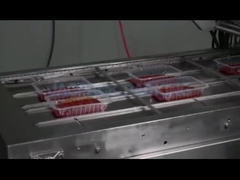 Αυτόματη συσκευή σφράγισης δίσκων για κατεψυγμένα τρόφιμα για περιέκτη κοτόπουλου για μπάρμπεκιου