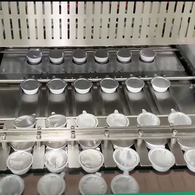 Μηχανή συσκευασίας δίσκων τροφίμων ATFS-6 40-60 δίσκοι/λεπτο